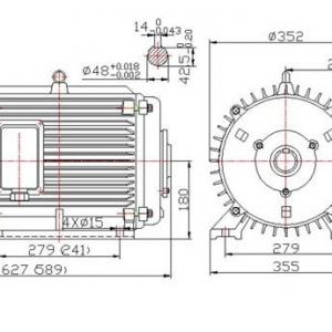 10kw 300rpm Low Speed Horizontl Wind Power Generator 10kw 300rpm Low Speed Horizontl Wind Power Generator