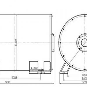 1200kw 100rpm Low Speed Large Horizontal Permanent Magnet Generator 1200kw 100rpm Low Speed Large Horizontal Permanent Magnet Generator