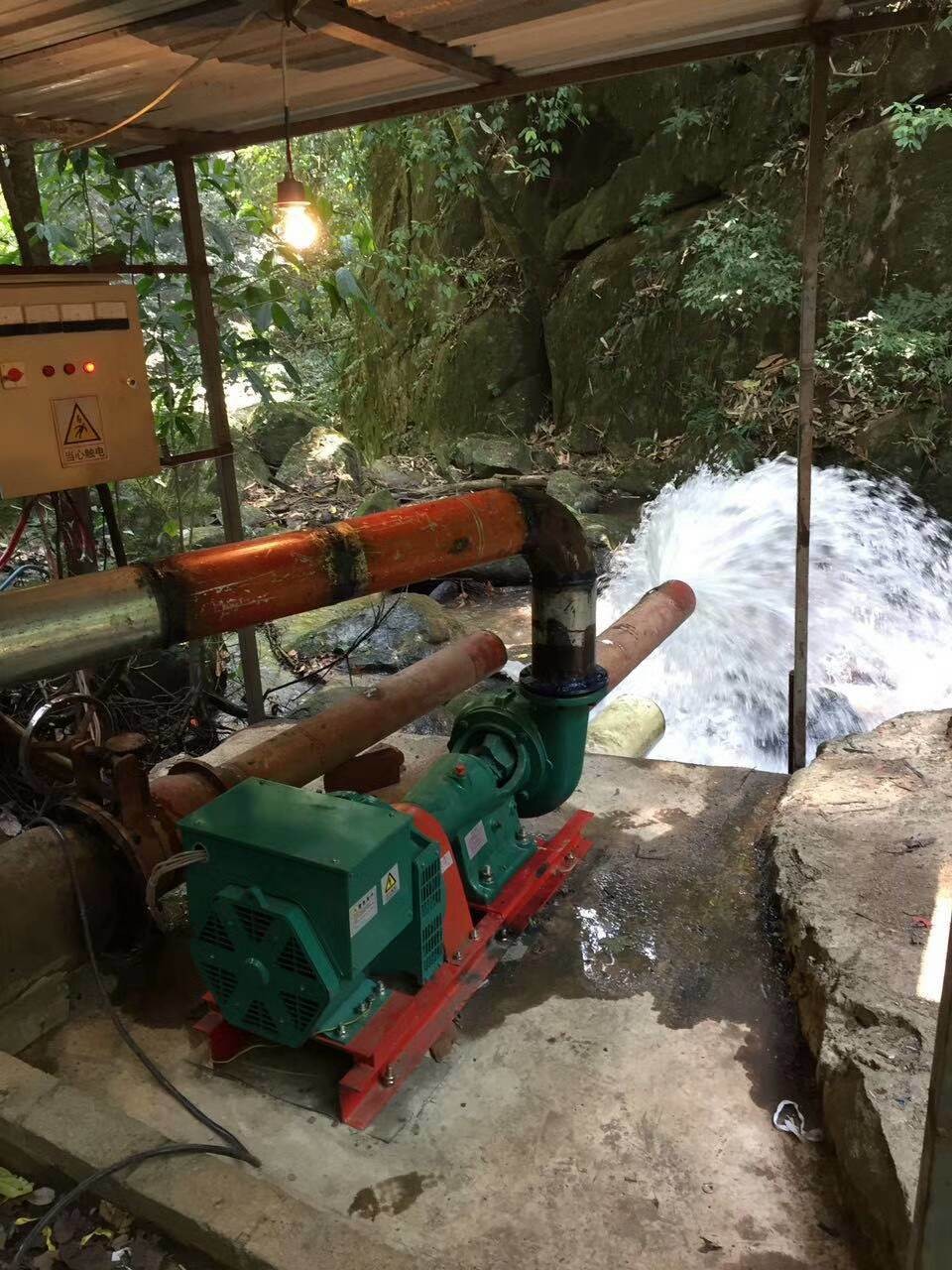 30kw Water Pipe in Pipe out Hydro Turbine